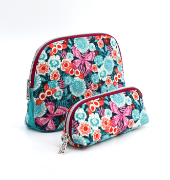 Kosmetiktäschchen, Schminktasche Butterfly